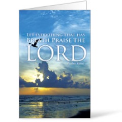 Breath Praise Lord 8.5 x 11 Bulletins 8.5 x 11