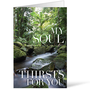 My Soul Thirsts 8.5 x 11 Bulletins 8.5 x 11