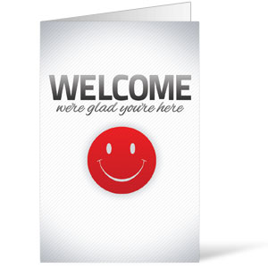 Pinstripe Welcome 8.5 x 11 Bulletins 8.5 x 11