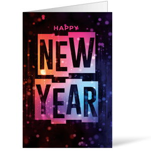 New Year Lights Bulletins 8.5 x 11