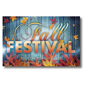 Fall Fest Blue 4/4 ImpactCards