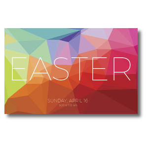 Bright Geometric Easter 4/4 ImpactCards