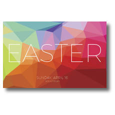 Bright Geometric Easter 