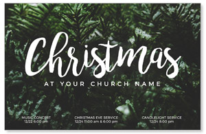 Evergreen Christmas 4/4 ImpactCards