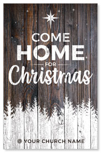 Dark Wood Christmas Come Home 4/4 ImpactCards