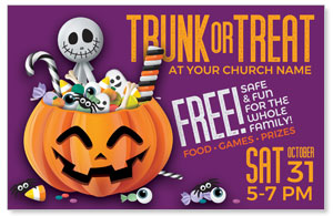 Purple Trunk or Treat 4/4 ImpactCards