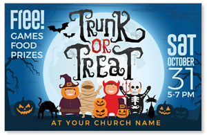 Trunk or Treat Kids 4/4 ImpactCards