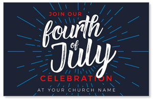 Fourth of July Burst 4/4 ImpactCards