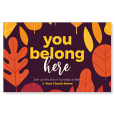 Belong Here Leaves 