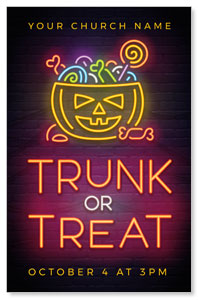 Trunk or Treat Neon 4/4 ImpactCards