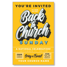 Back to Church Sunday Celebration 