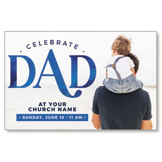 Celebrate Dad Son 