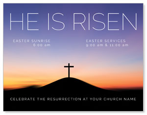 He Is Risen Sunrise ImpactMailers