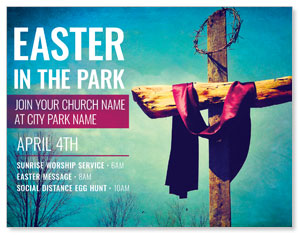 Easter In Park Blue ImpactMailers