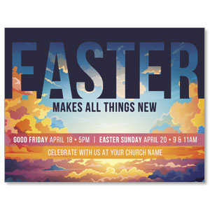 Easter Colorful Clouds ImpactMailers