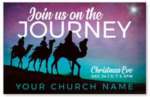 Wise Men Christmas Journey Medium InviteCards