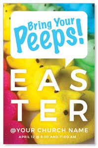 Bring Your Peeps Medium InviteCards