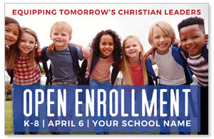 Kids Enroll Together Medium InviteCards