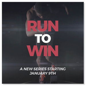 Run To Win 3.75" x 3.75" Square InviteCards