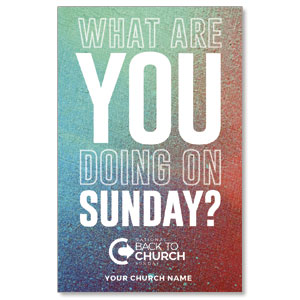 BTCS What Are You Doing Sunday Medium InviteCards