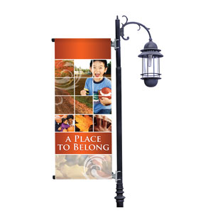 Belong Fall Light Pole Banners