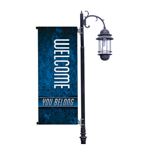 You Belong Welcome Light Pole Banners