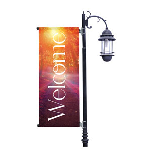 Begin A New Season Light Pole Banners