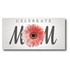 Mom Flower  11 x 5.5 Oversized Postcard 11" x 5.5" Oversized Postcards