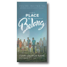 Back to Church Sunday: A Place to Belong 