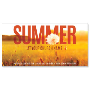 Summer Field 11" x 5.5" Oversized Postcards