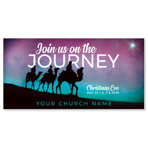 Wise Men Christmas Journey 11" x 5.5" Oversized Postcards