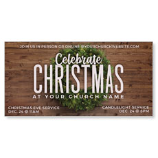 Celebrate Christmas Wreath 