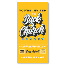 Back to Church Sunday Celebration 