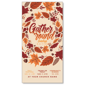 Gather 'Round 11" x 5.5" Oversized Postcards