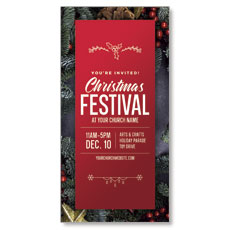 Christmas Festival Invite 