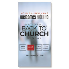 Back to Church Welcomes You Logo 