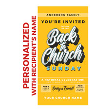 Back to Church Sunday Celebration 