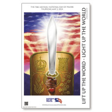 National Day of Prayer 2024 Theme Program Cover - 100 Pack 