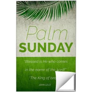 Color Block Palm Sunday 24 x 36 Quick Change Art