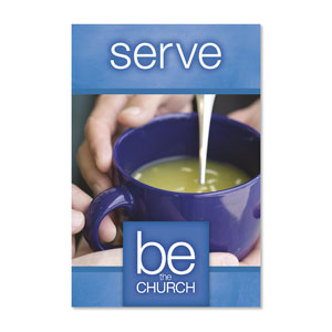 Be The Church Serve 23" x 34.5" Rigid Wall Art