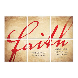 Mod Faith Set 23" x 23" Rigid Wall Art