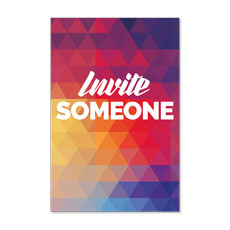 Geometric Bold Invite Someone 