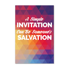 Geometric Bold Simple Invitation 