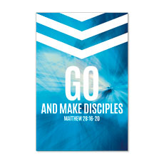 Chevron Blue Make Disciples 