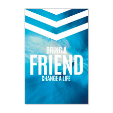 Chevron Blue Bring A Friend 