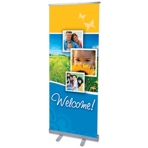 Summer Path 2'7" x 6'7"  Vinyl Banner