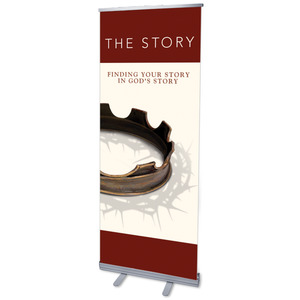 The Story 2'7" x 6'7"  Vinyl Banner