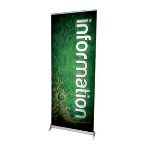 Adornment Information 2'7" x 6'7"  Vinyl Banner