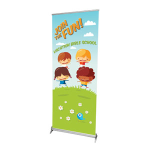 VBS Join The Fun 2'7" x 6'7"  Vinyl Banner