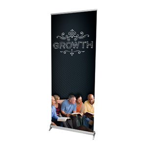 Chalk Growth 2'7" x 6'7"  Vinyl Banner